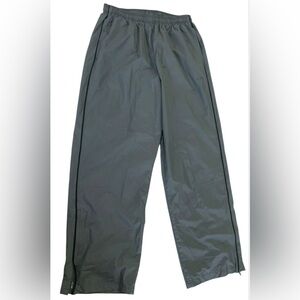 Champion Wind CHAMPION Unixes Adult ATHLETIC  Sport Gray Pocket Elastic Zipper L